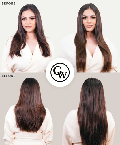 Extensions de Cheveux Adhésives Classiques Naturels