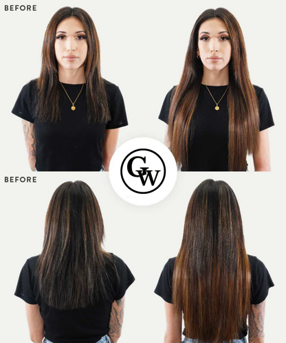 Extensions de Cheveux Adhésives Classiques Naturels