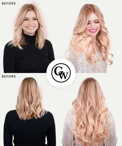 Extensions de Cheveux Adhésives Classiques Ondulées