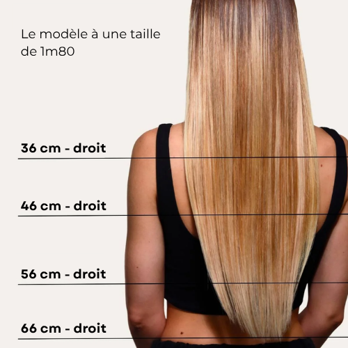 Extensions de Cheveux Adhésives Classiques Naturels